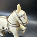 Decorative Sculpture Of Horse Made Of Bones