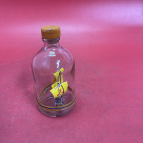Vintage Cedar Point Souvenir Bottled Ship