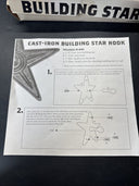 Vintage Building Cast Iron STAR 8in/ The Box Is Damage