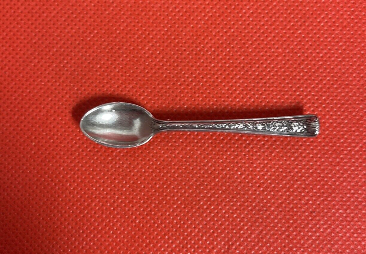 Vintage Sterling Silver 925 Spoon Brooch Jewelry -4.7g