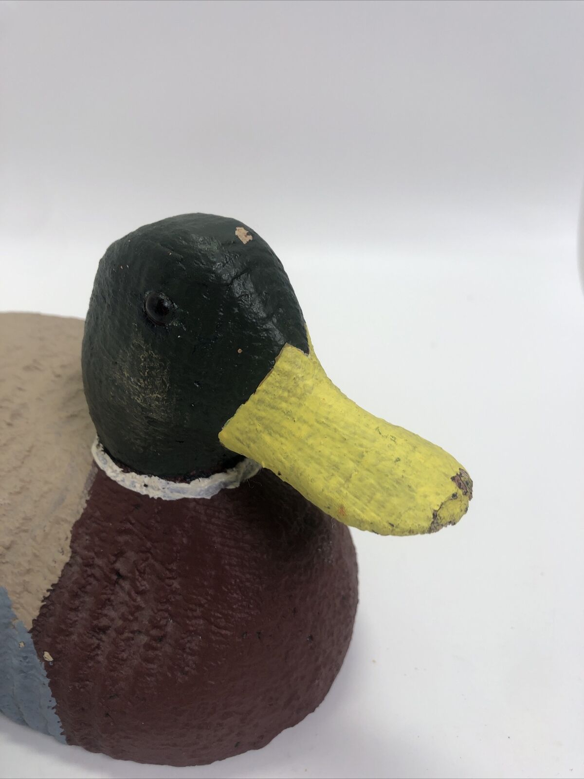 Hand Painted & Hand Sculptured Ruddy Duck Figurine