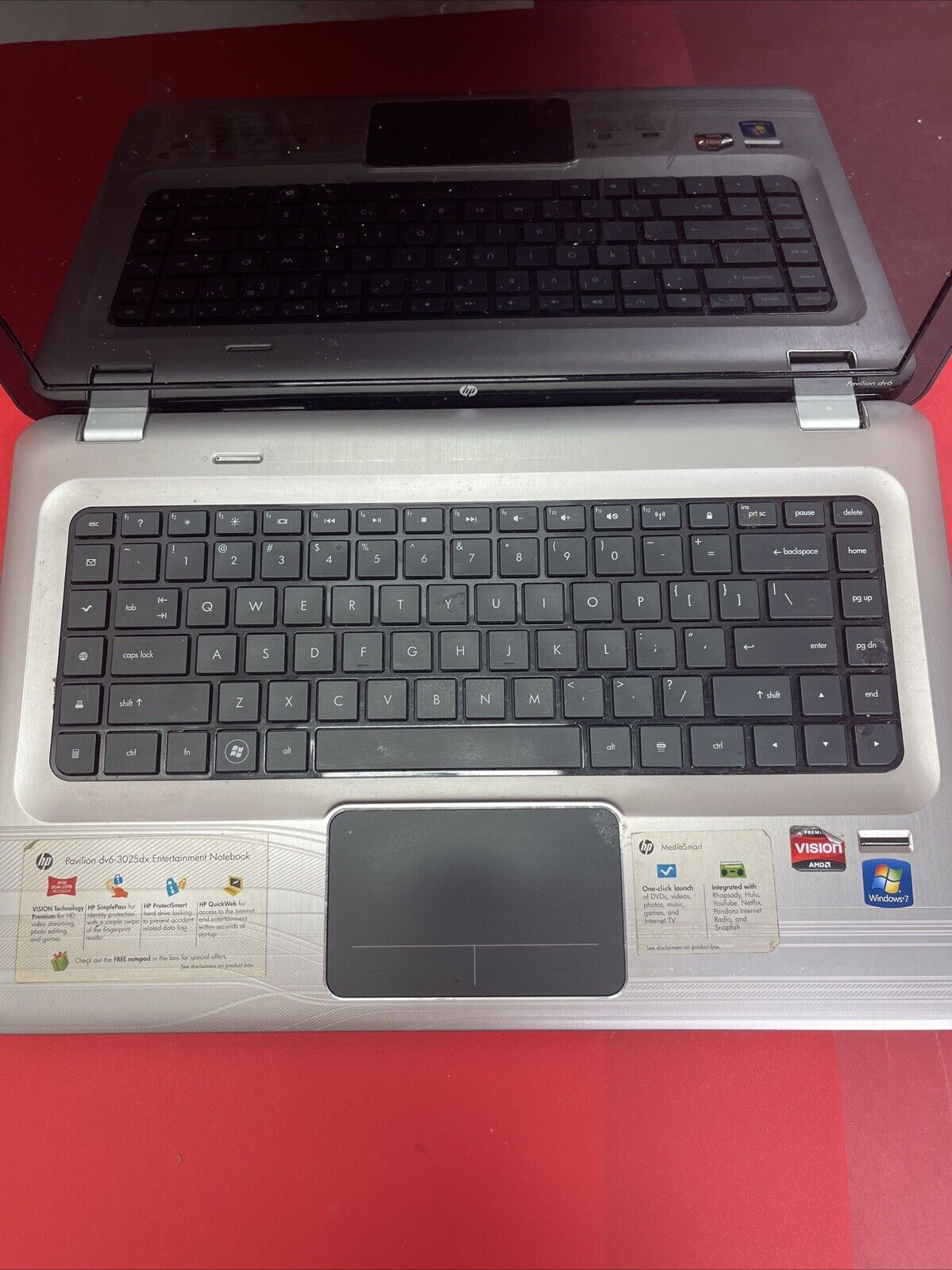 HP Pavilion DV6 4GB For Parts !