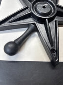 Vintage Building Cast Iron STAR 8in/ The Box Is Damage