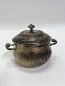 Sheridan silverplate bowl with lid