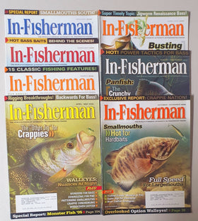 In-Fisherman Magazines Lot of 7 #1-7 (Jan 2006 - Nov 2006)