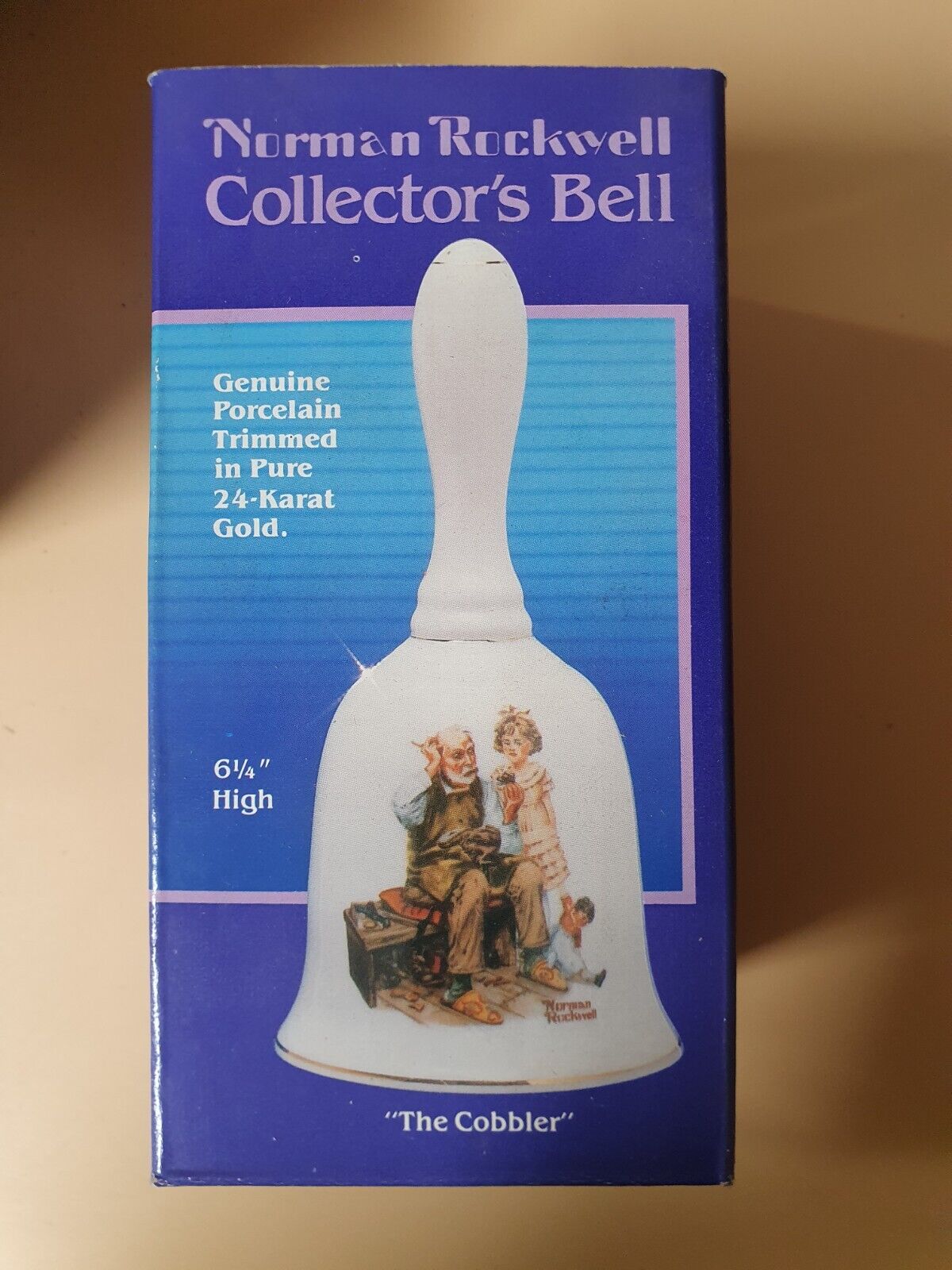 Norman Rockwell Collector Bells Set of 7