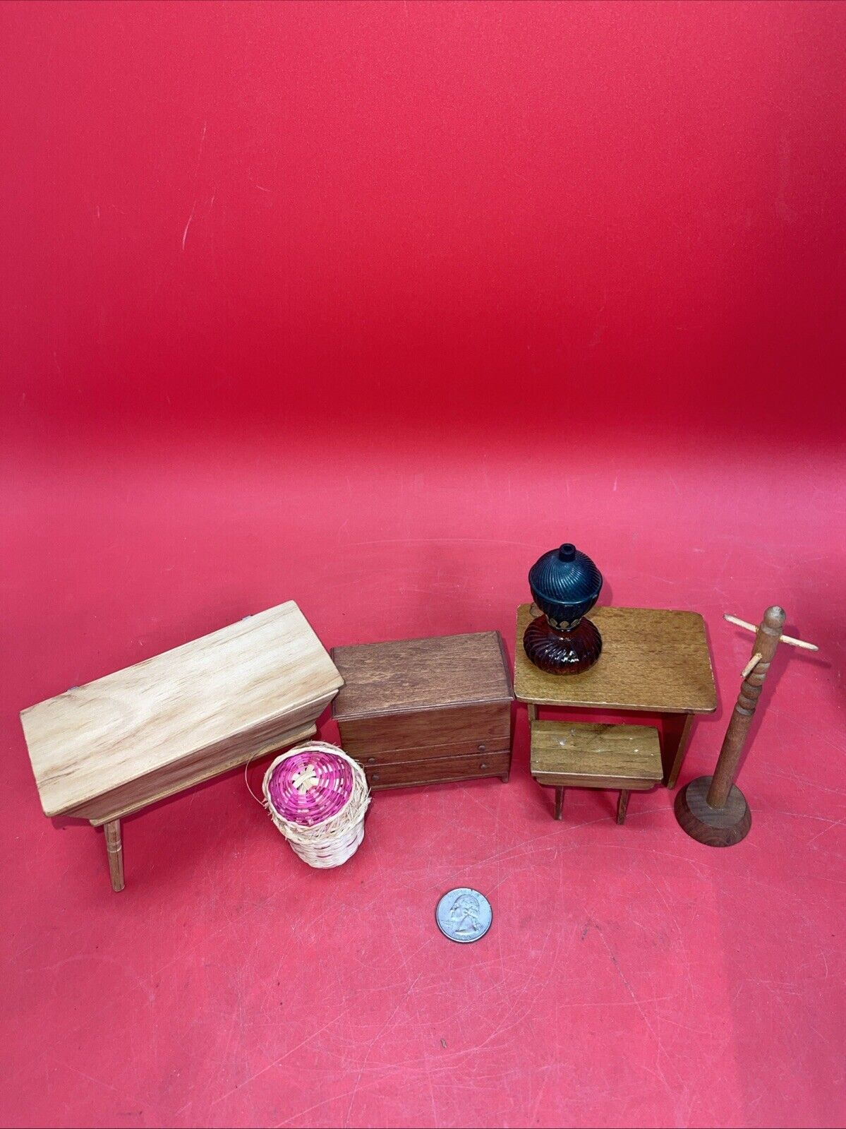 Vintage Dollhouse Furniture Lot  #8