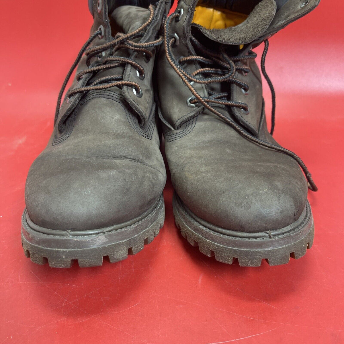Timberland Men's  Waterproof Lace-Up Boots Brown Size 10.5M