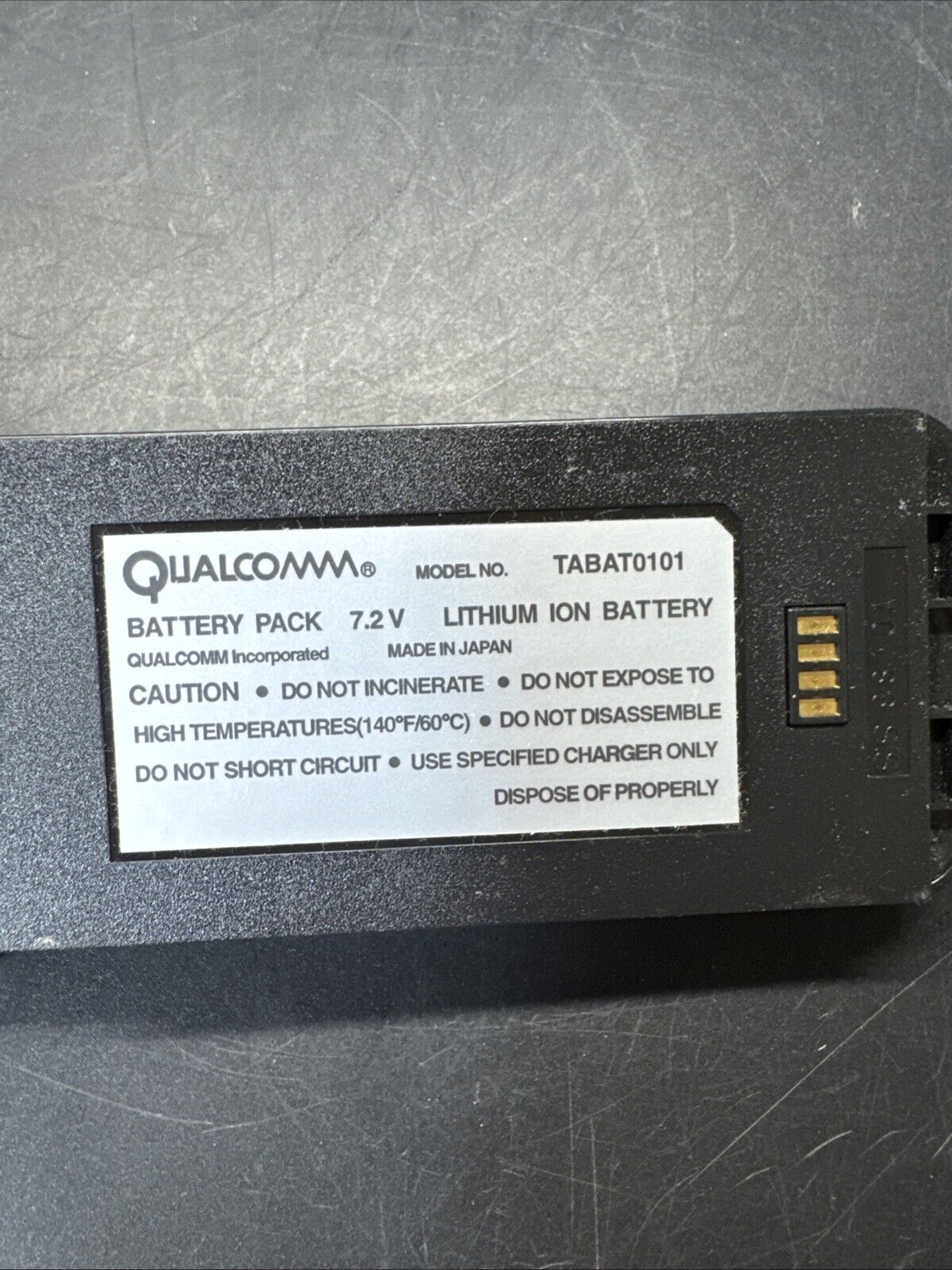 Vintage Qualcomm QCP-820 W Battery/QCP-860 Cell Phones Lot | Untested, For Parts