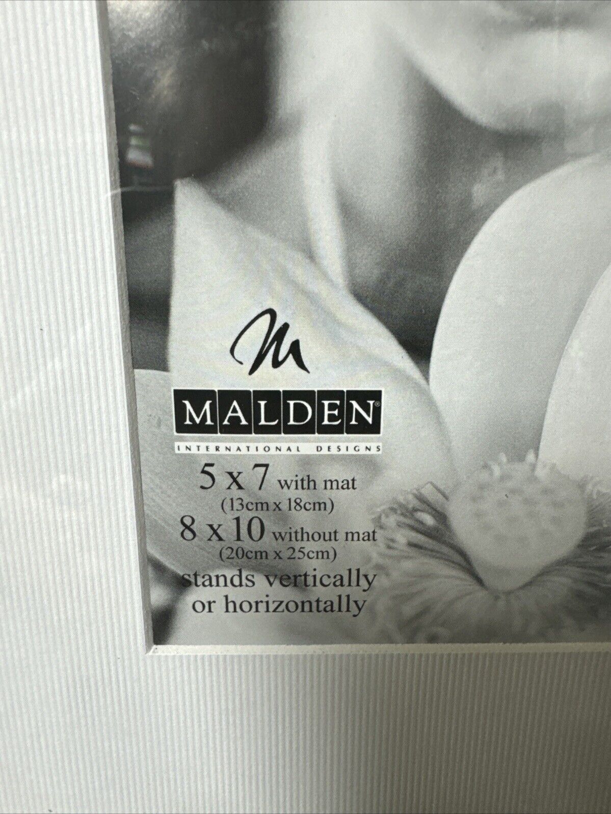 Malden International Designs Manhattan Matted 8x10 Black Wall 2 Picture Frames