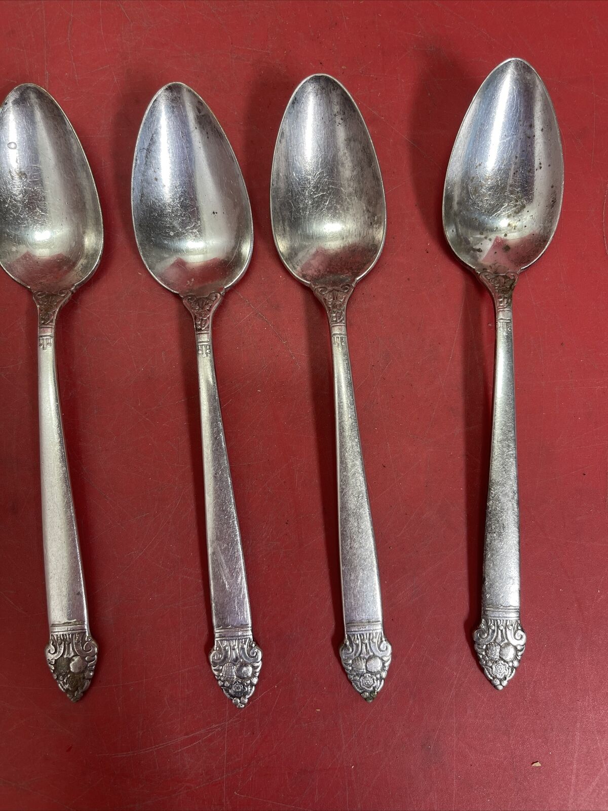 Vintage Community Plate Dessert spoon Lot 8