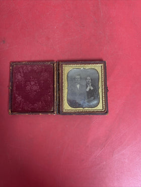 Antique photograph family