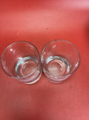 Set of 2 HOSS'S Family Steak & Sea House  ROCKS Whiskey Glass 4"