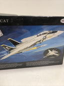 Testors F-14 Tomcat Metal Body 1:100 Model Kit  1999