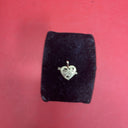 14k Solid Yellow Gold  Heart Pendant  (0.5 Grams)