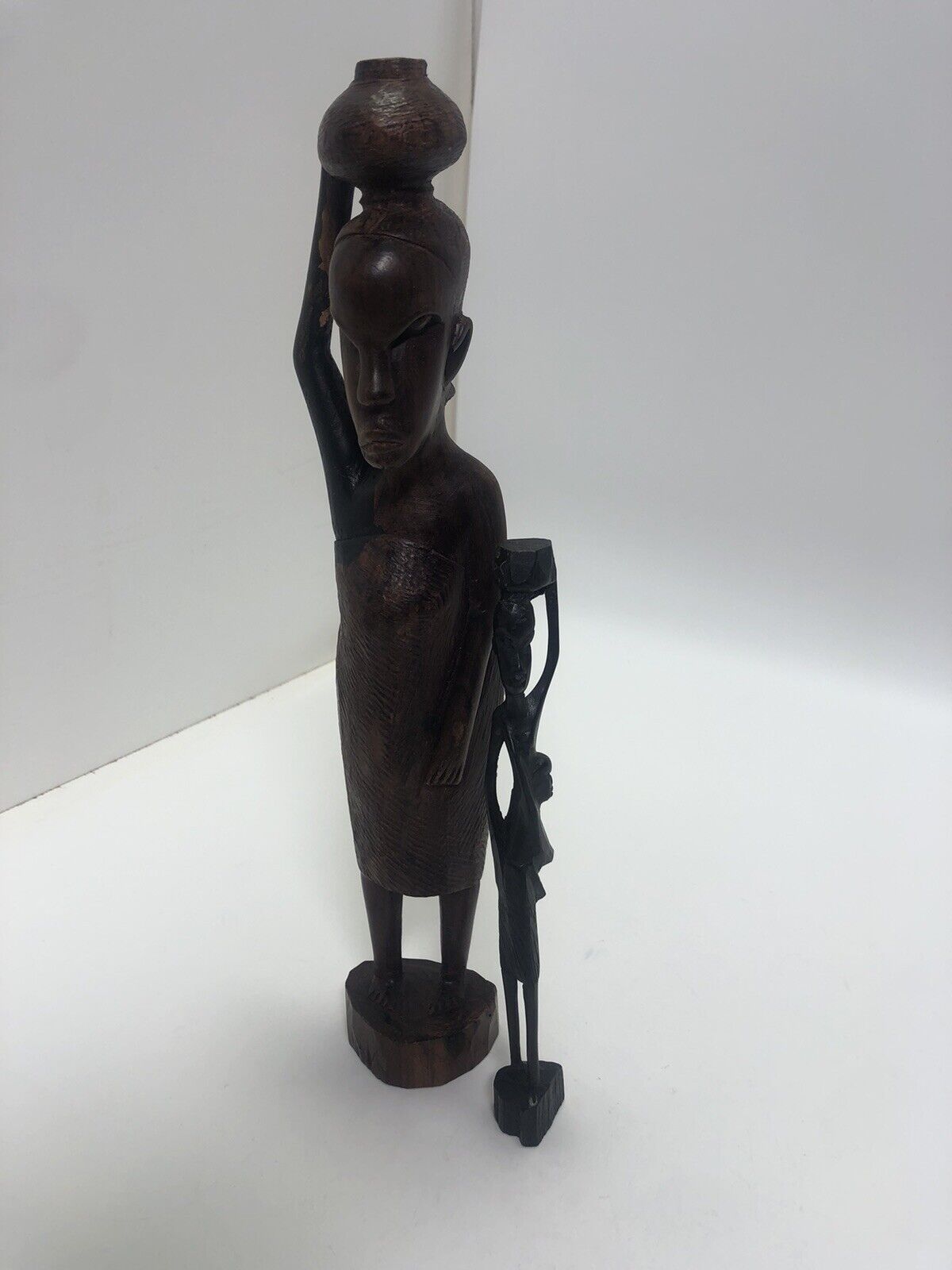 Handcrafted  Native Woman  From Hati Set of 2