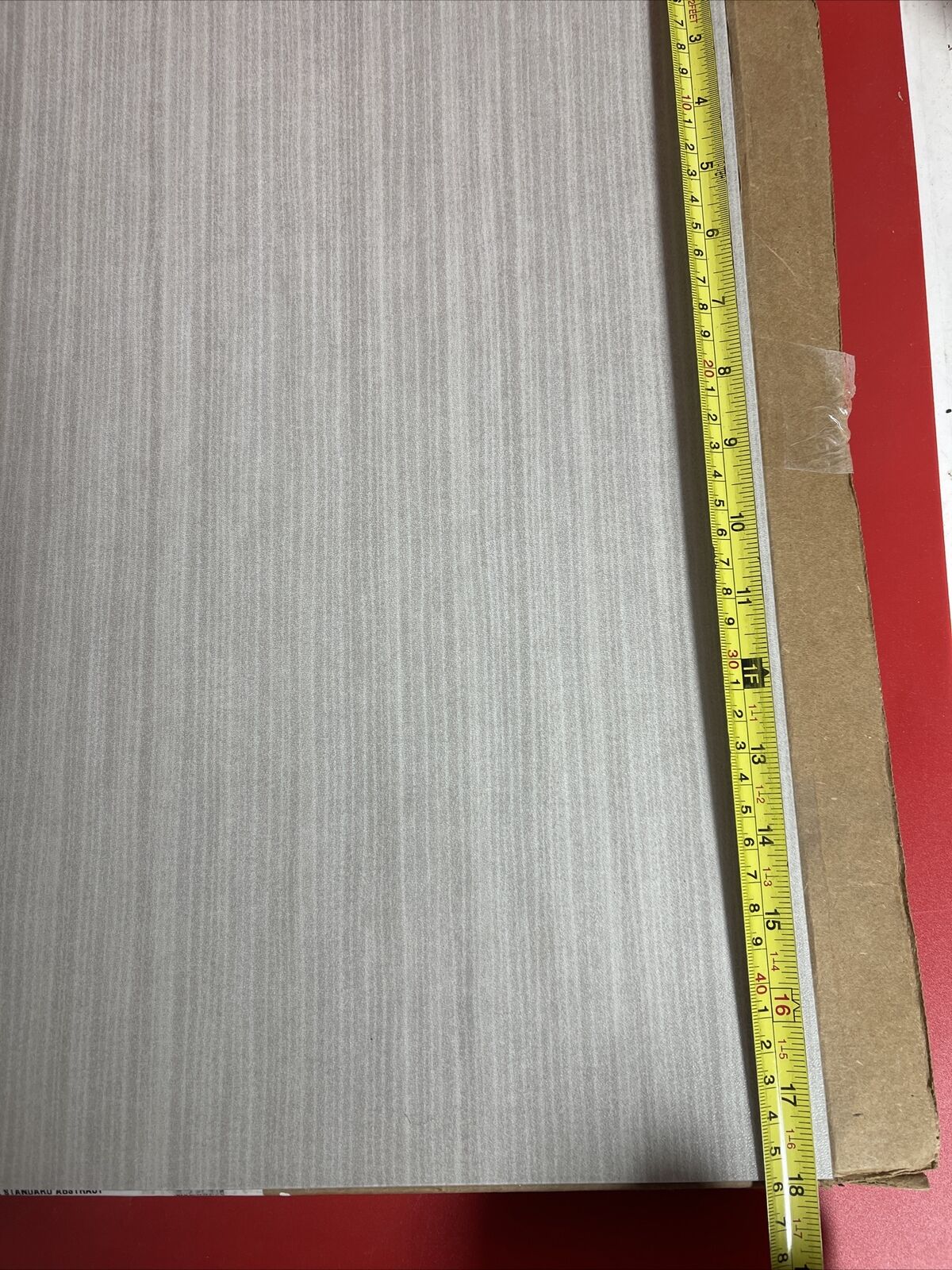 Mannington Spacia Standard Abstract 18x18 Soft line Pebble