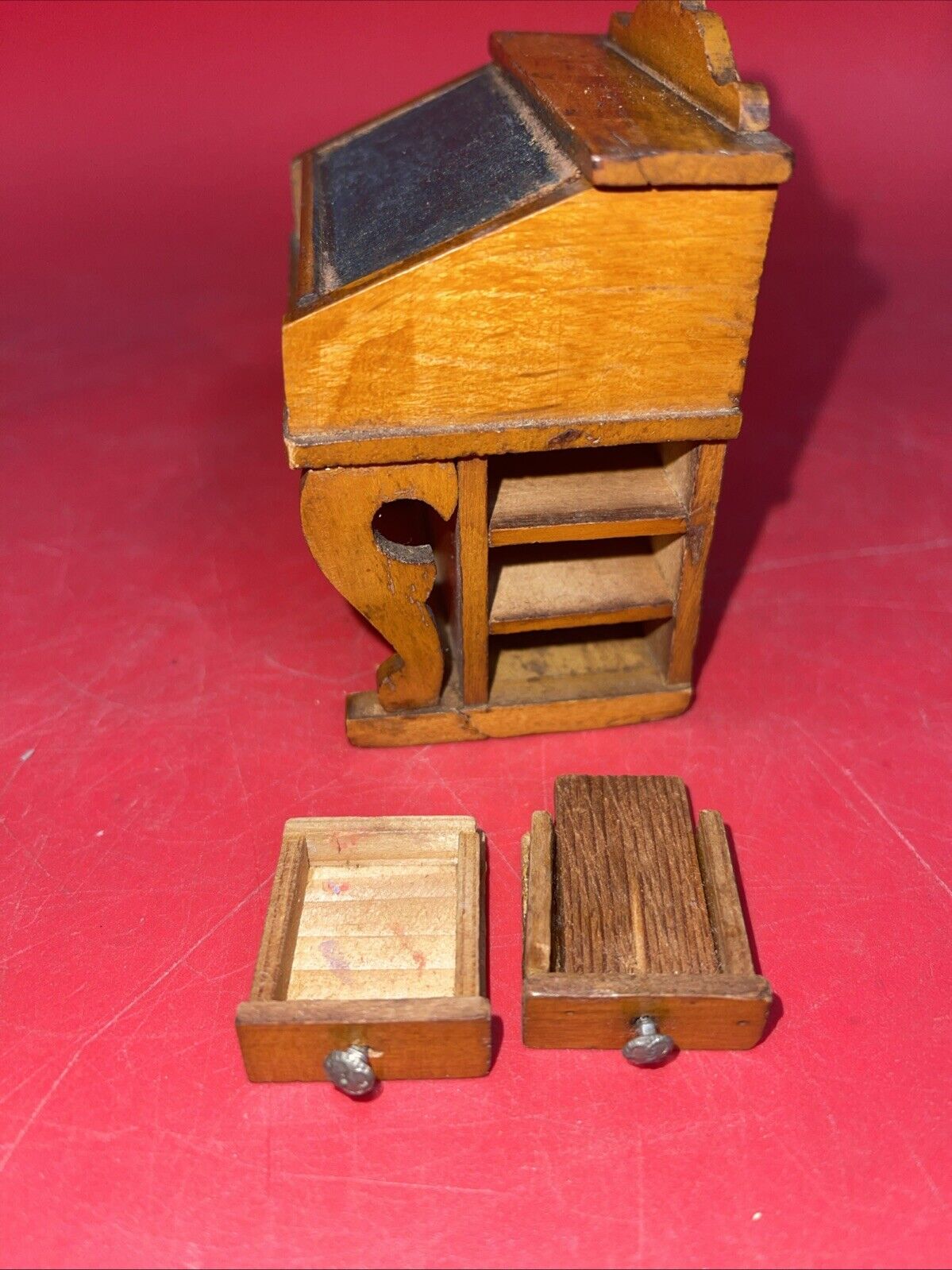 Antique Schneegass Miniature Desk