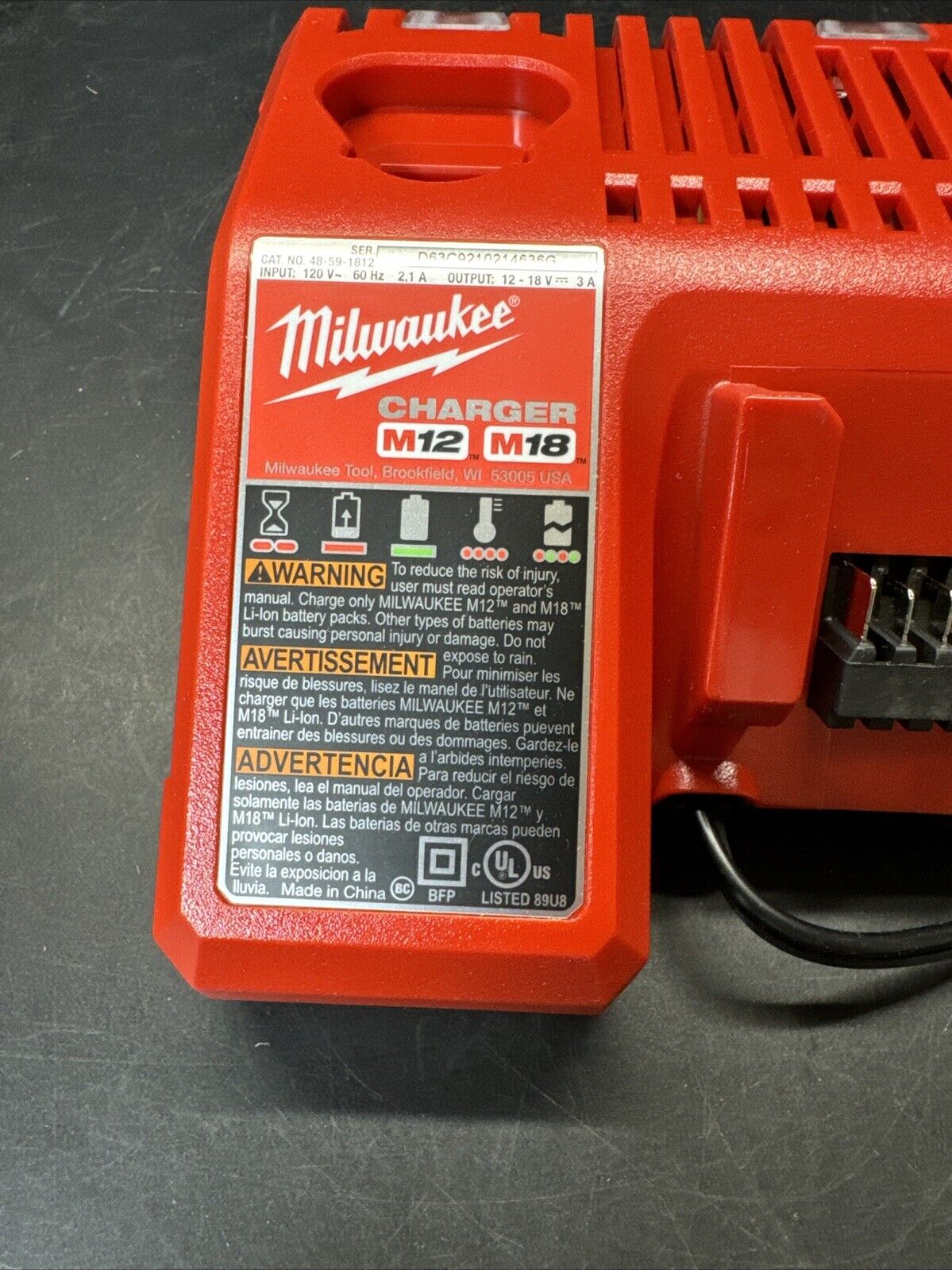 Milwaukee M18 Fuel Lithium-Ion Brushless Cordless Sawzal, No Battery!!!