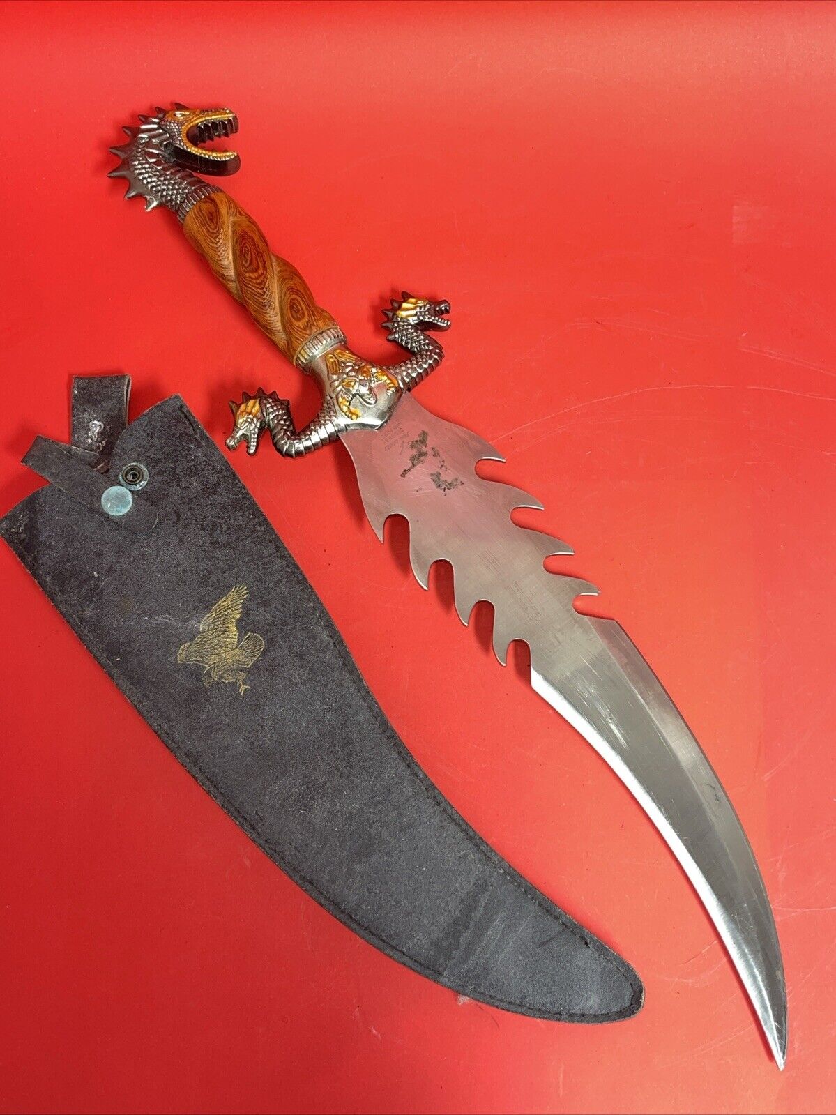 Frost Cutlery Dragon Custom Fantasy Knife Stainless Steel Blade