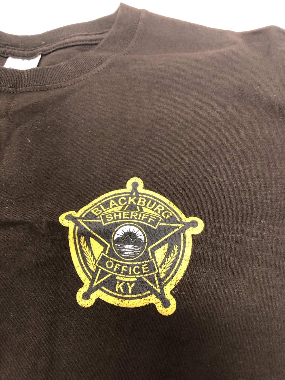 OUTSIDERS 0016 Blacksburg Sheriff Office T-Shirt Tv Serial