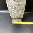 Handcrafted Stone Ware Floral Vase