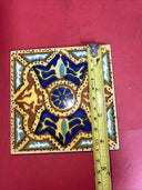 Orion Monterey Mexican Spanish Ceramic Tiles Hand-Painted Decorative 4"x 4"16pcs