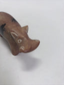 Hippo Figure Carved Stone Soapstone Hippopotamus Kenya African Decor Animal