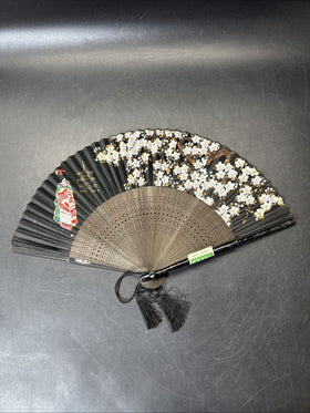 Summer Hand Held Folding, Cherry Blossom, Japanese Theme