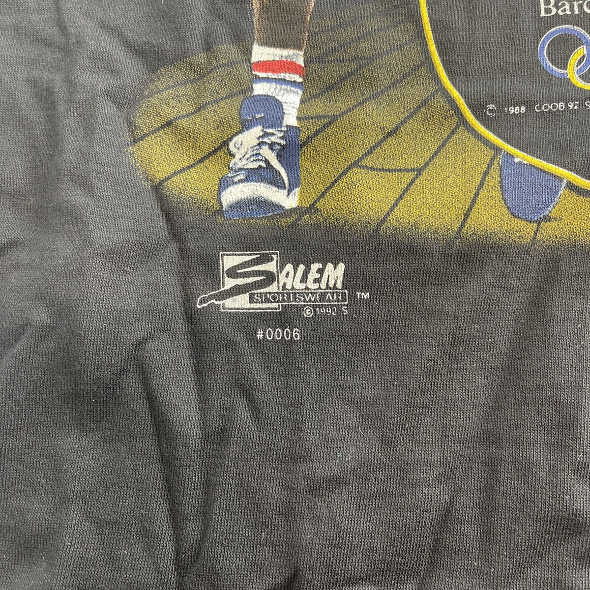Vintage 1992 USA Dream Team Larry Bird Magic Johnson Together At Last Shirt WoW!
