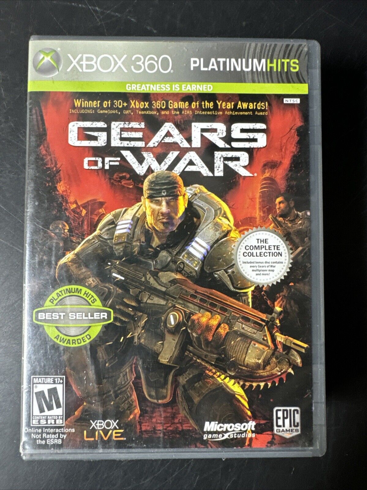 Gears of War 1,3, Judgment (Microsoft Xbox 360)/ Lot Of 3