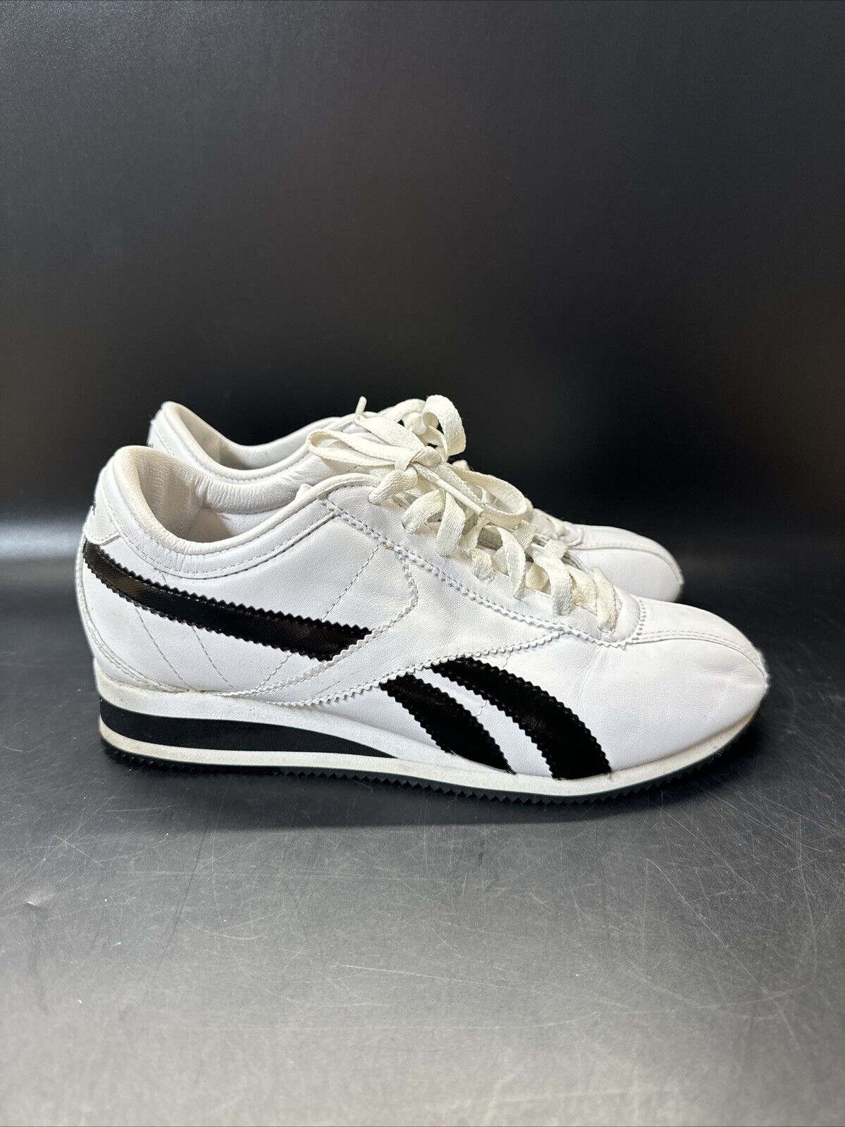 REEBOK RB303 PYE WOMENS Classic Shoes, SIZE 8 WHITE/BLACK