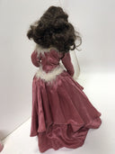 1993 Collector Doll no. 7050 Catw Jaqueline Porcelain Doll.  Pre-owned