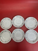 English Garden Fine China of Japan 1221  Set of 6 saucers