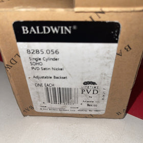Baldwin Hardware 8285.056 Soho 2-1/8” Door Prep Deadbolt Lock