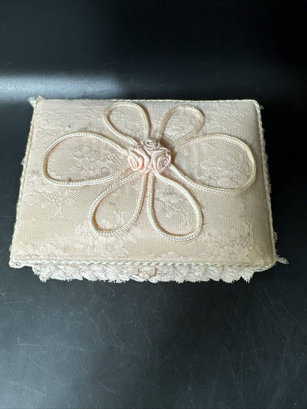 Vintage Handmade Trinket Box/ Lot Of 2