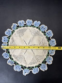 6 Vintage Handmade Doilies Various Sizes, #2