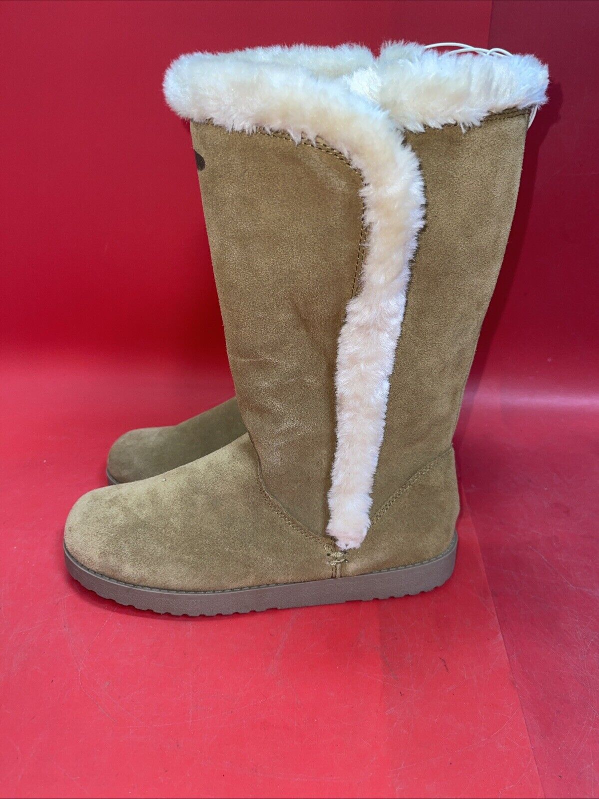 Universal Thread Genuine Suede Winter Boots Women’s Size 10 Daniela Faux Fur