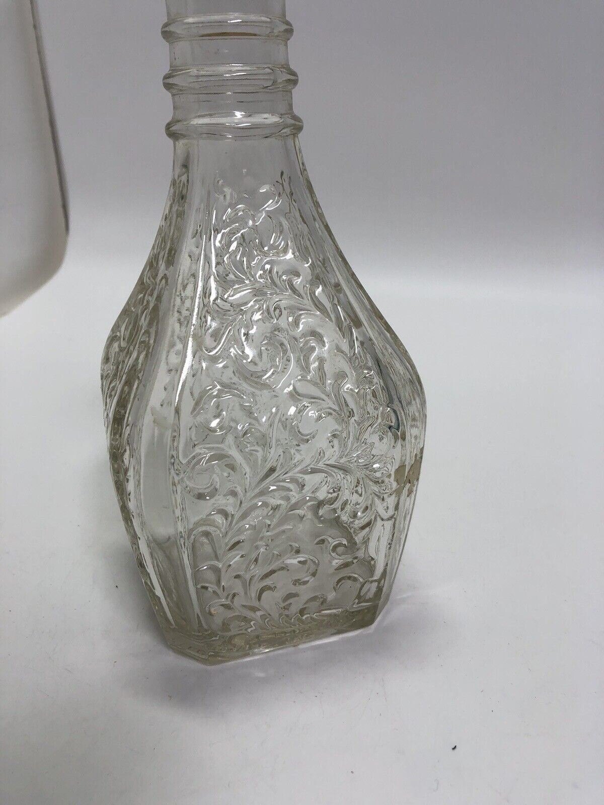 Vintage Glass Liquor Decanter with Stopper