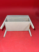 Dollhouse Furniture Vintage Rare Wooden FVC Gray Dining Table 2 Sideboards Chair