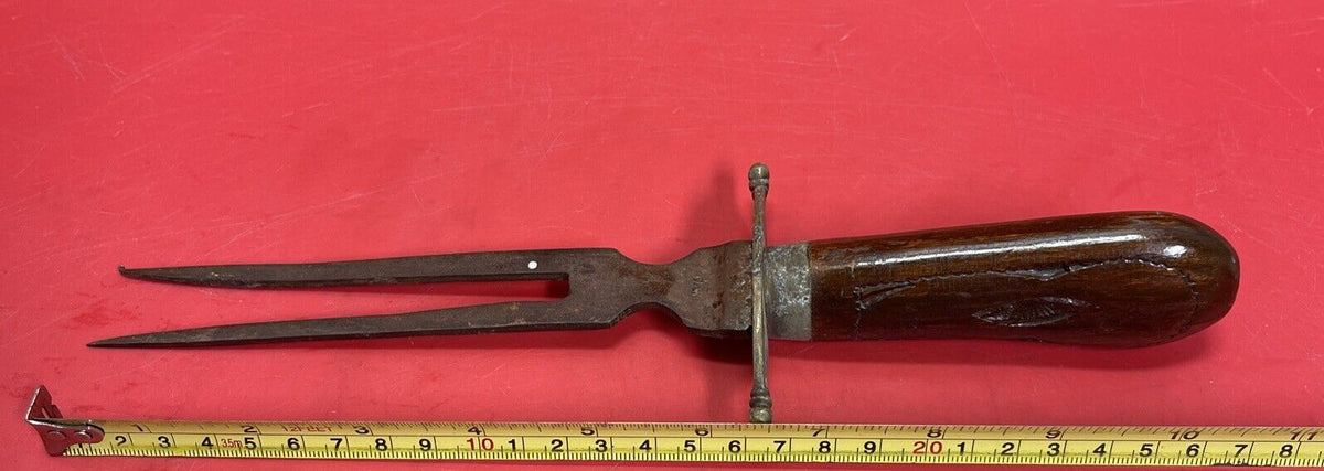 Vintage Set for Meat. Large Knife and Fork.