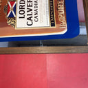 “SQUARE SHOOTER” LORD CALVERT CANADIAN WHISKEY FRAMED MIRROR WALL ART