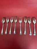 ANTIQUE VINTAGE COLLECTIBLE FORK 6.25" R.C. CO  SILVER PLATE Lot 8