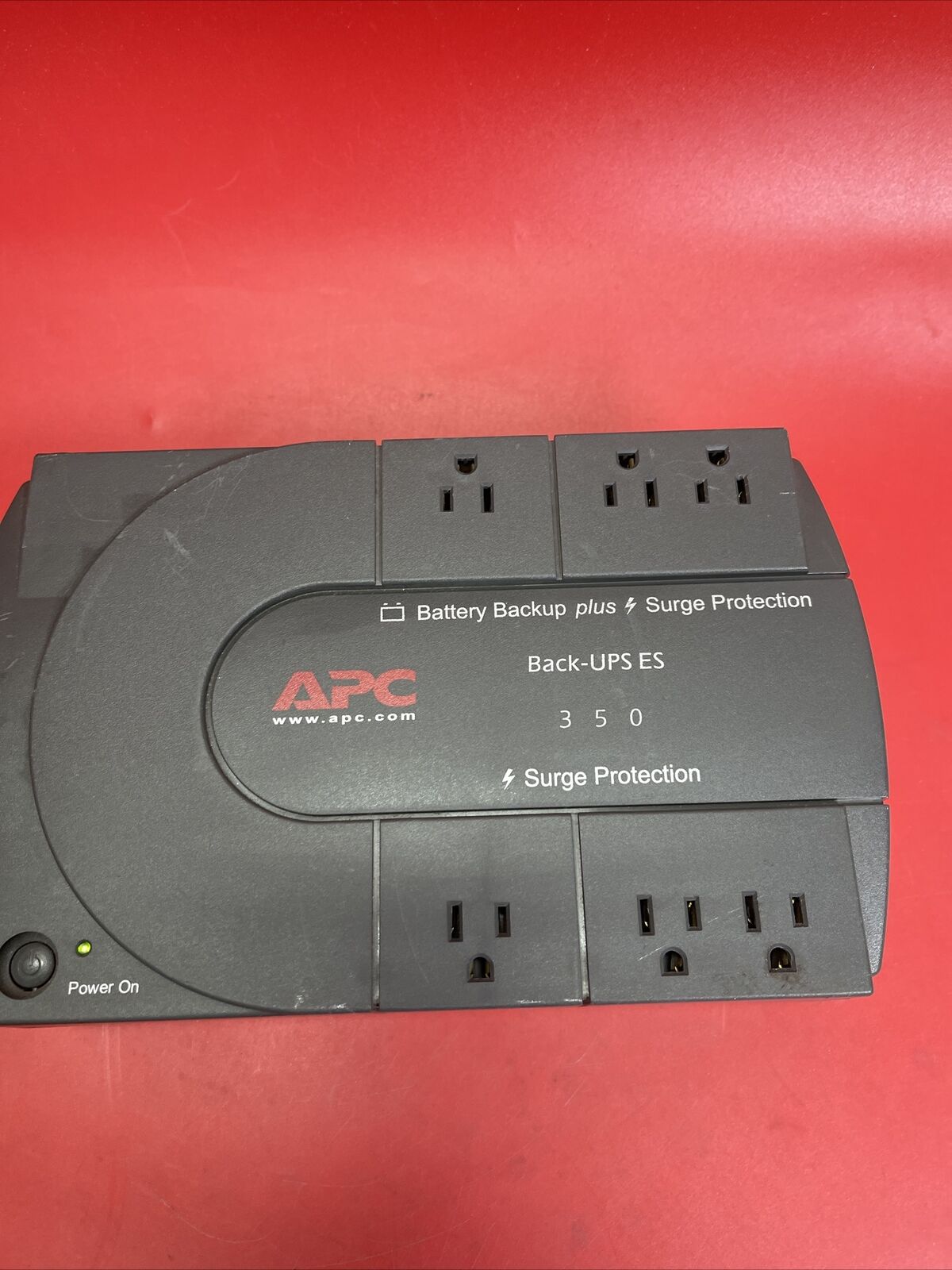 APC Back-UPS ES 350 BE350R Battery Backup Surge Protector