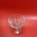 Set Of 5 Bubble Stemmed Crystal Cocktail Glasses