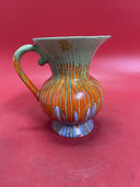 Art Deco Samford Ware 'Fantasy' orange and Green