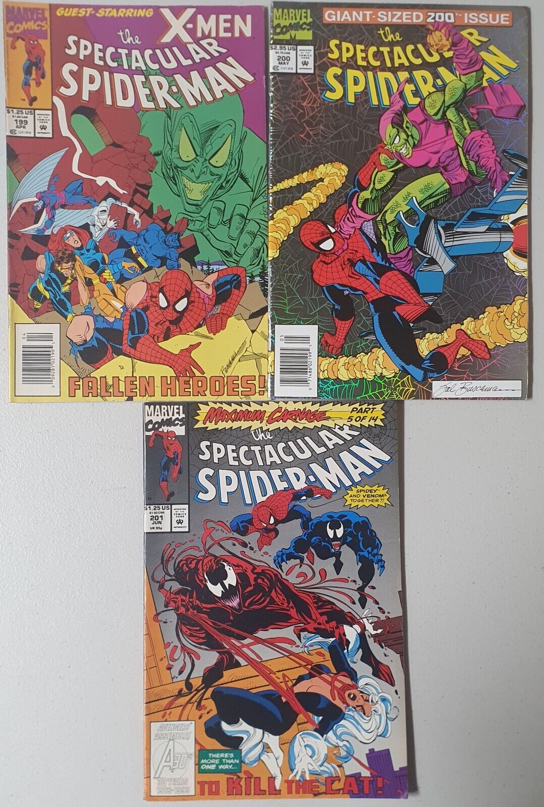 The Spectacular Spider-Man #196, 199-203, 205 (1993)