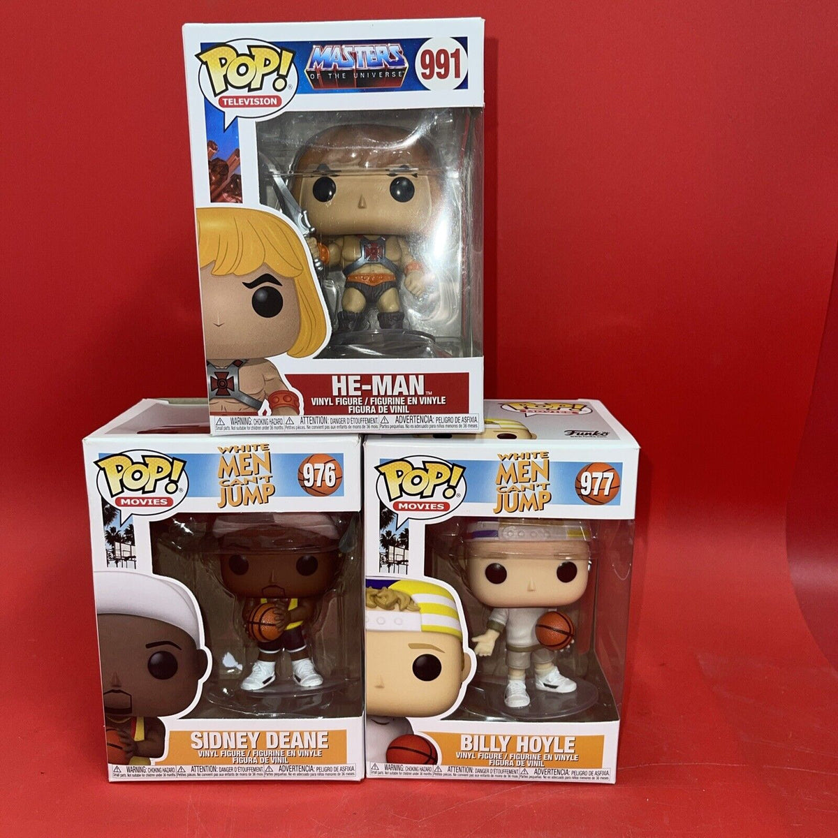 Funko Pop Mixed Lot 3 (976,977,991) *6