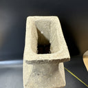 Handcrafted Stone Ware Floral Vase