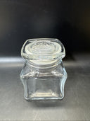 Vintage 5” Jar Glass Candy Candle Storage With Lid